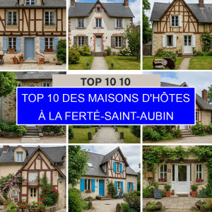 Top 2 des Maisons d'hôtes à La Ferté-Saint-Aubin