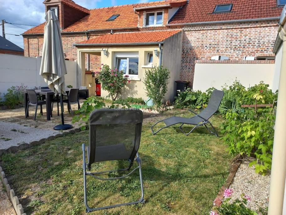photo de maison chaleureuse solognote mitoyenne